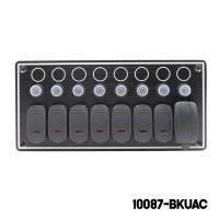 AAA - 7 Switches + 1 USB Port Switch Panel ( Type A + Type C)